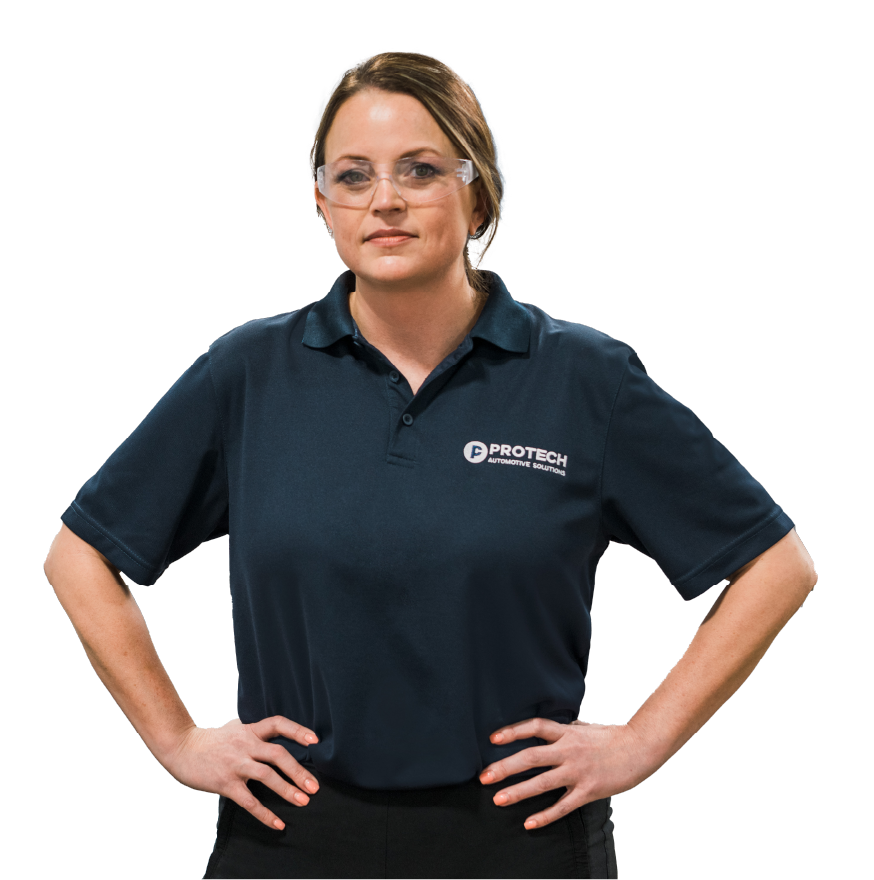 Protech teammate standing ready to help new partners